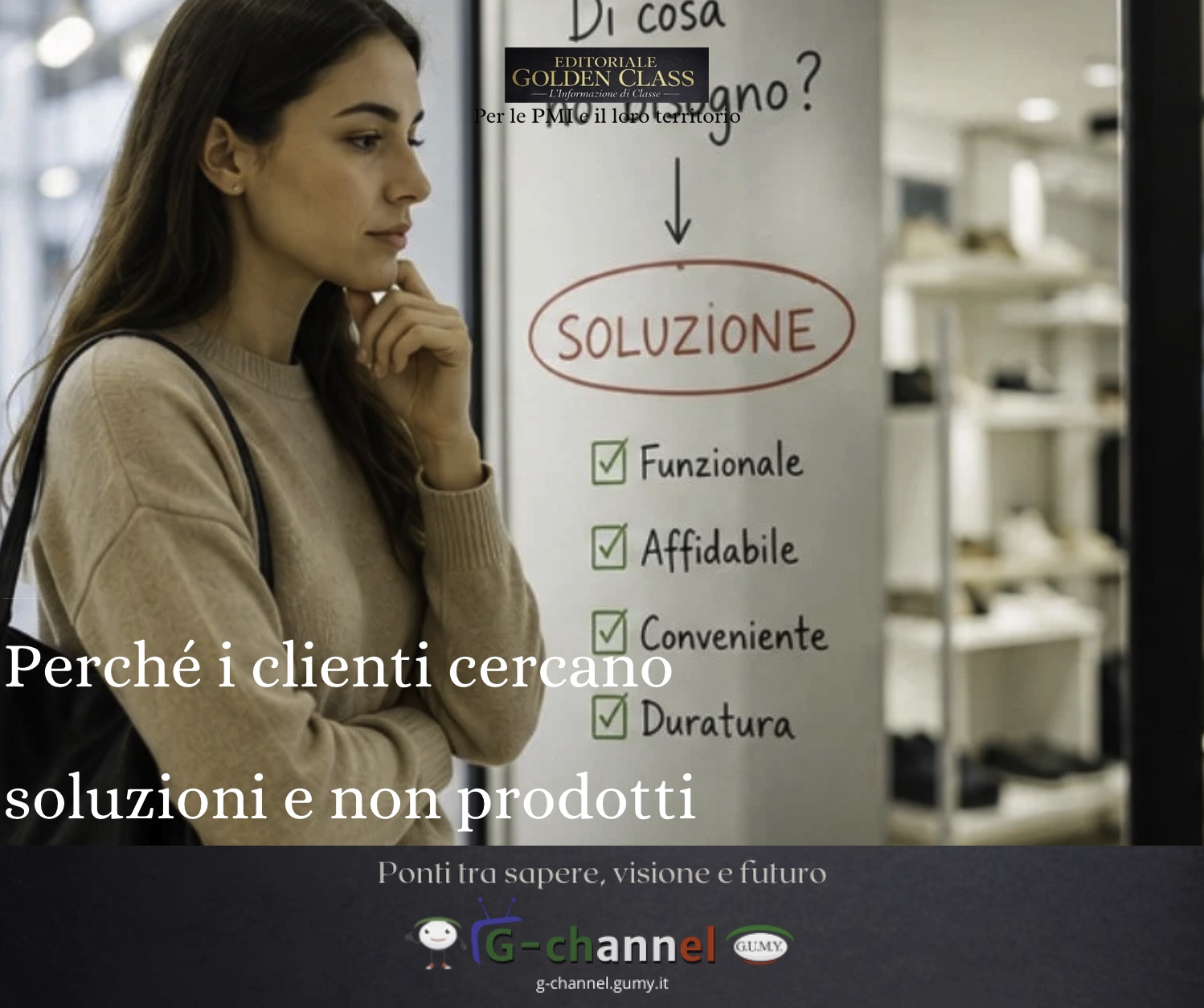  Perché i clienti cercano soluzioni e non prodotti